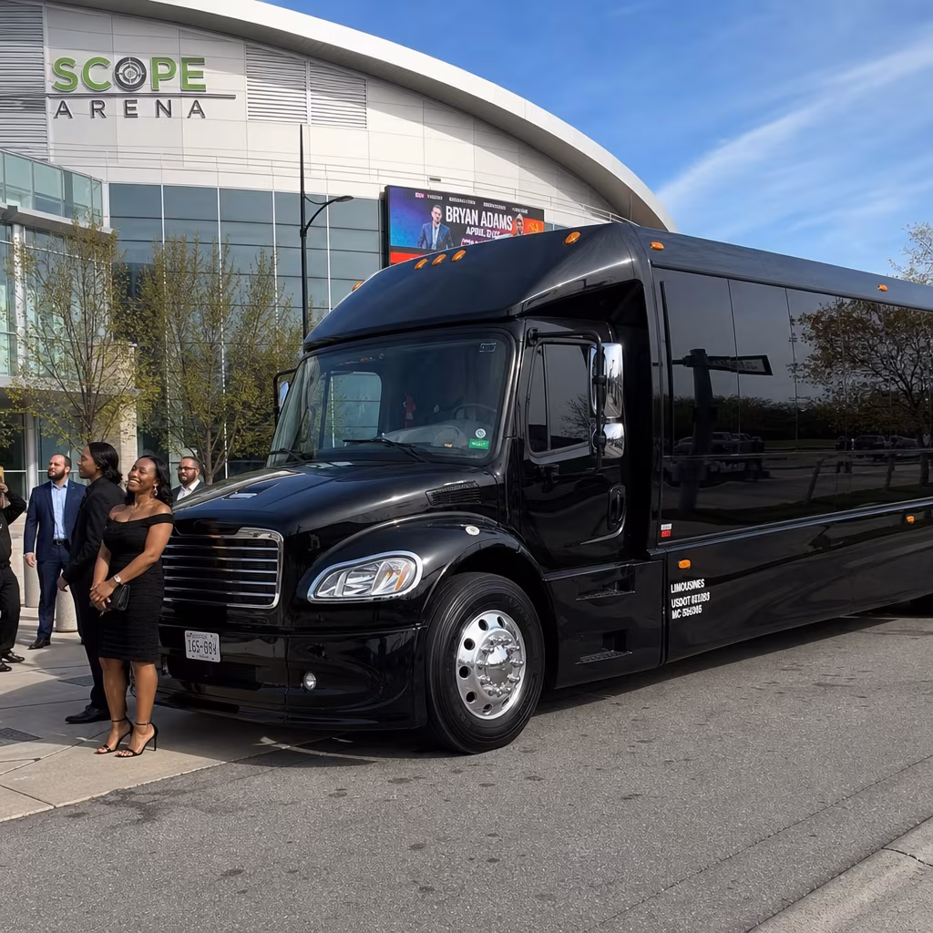 Rent a Bus to Norfolk Scope Arena