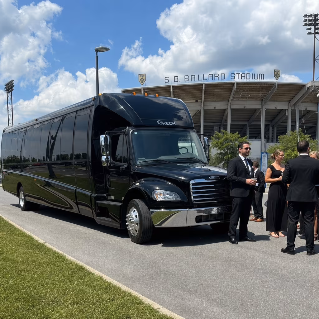 Rent a Bus to S.B. Ballard Stadium