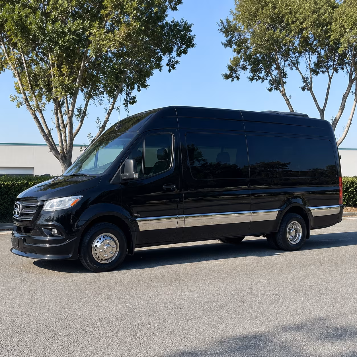 Norfolk Airport Shuttle & Transportation party bus exterior