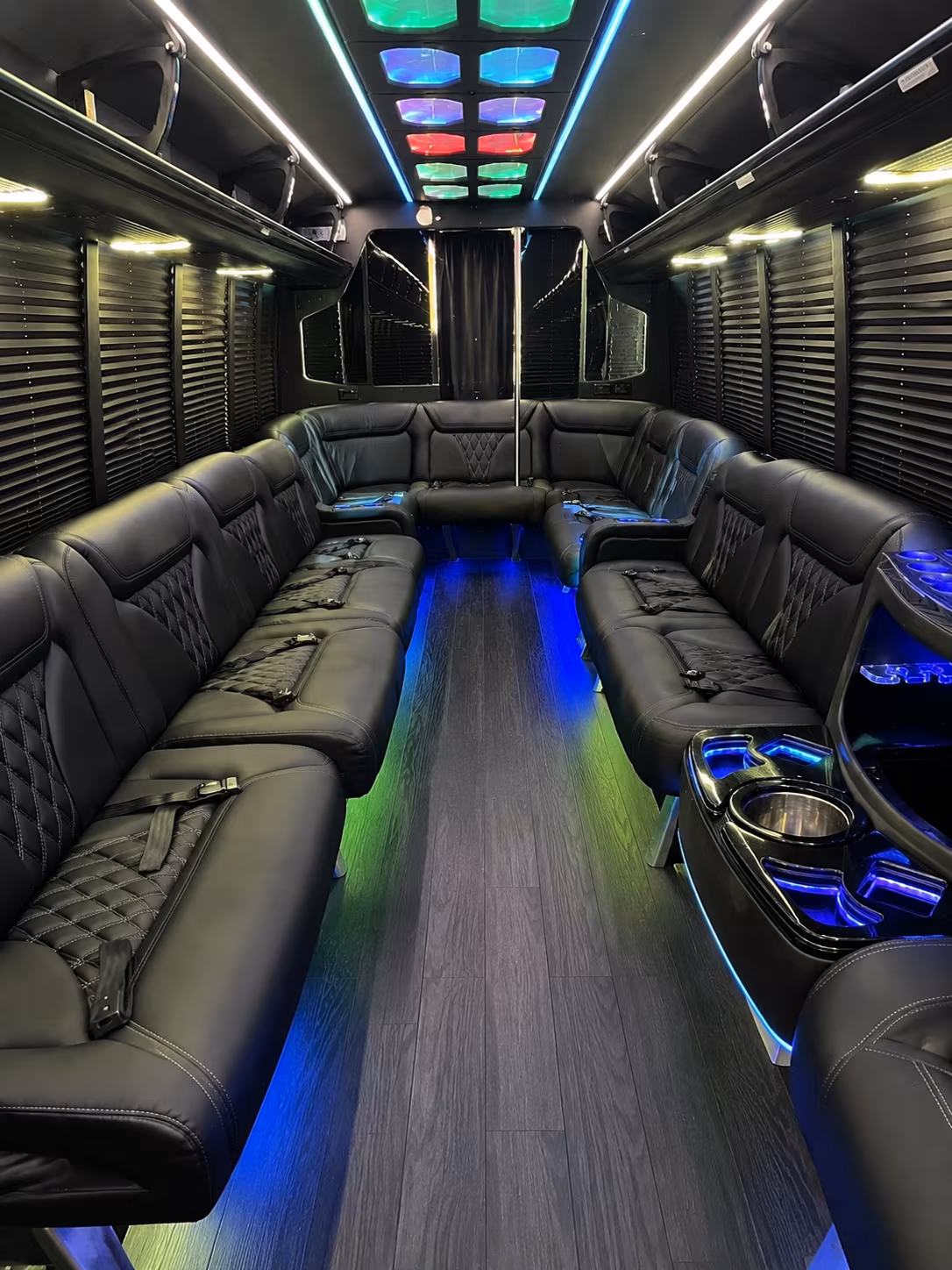 Norfolk Bachelor & Bachelorette Transportation party bus exterior