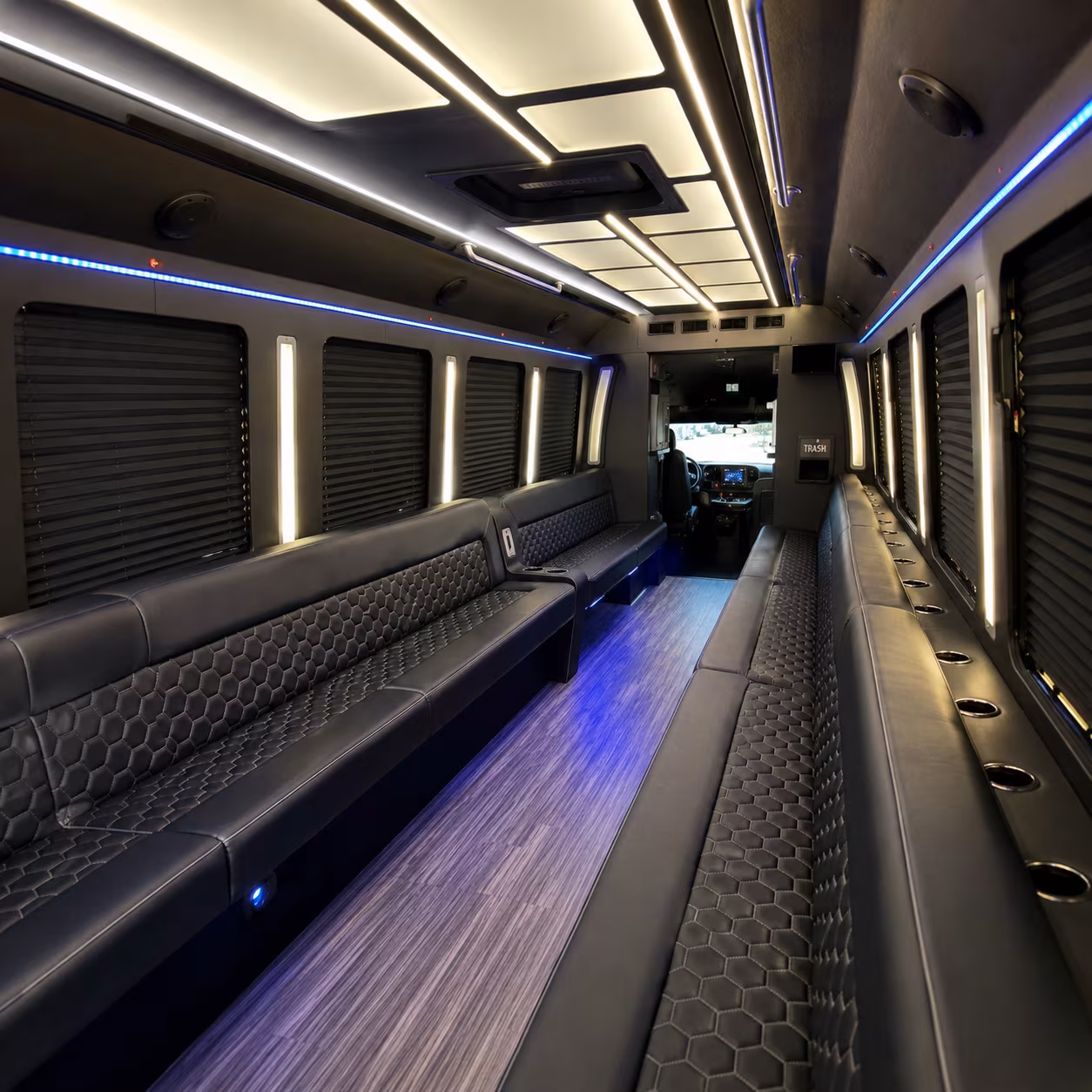 Norfolk Bachelor & Bachelorette Transportation party bus exterior