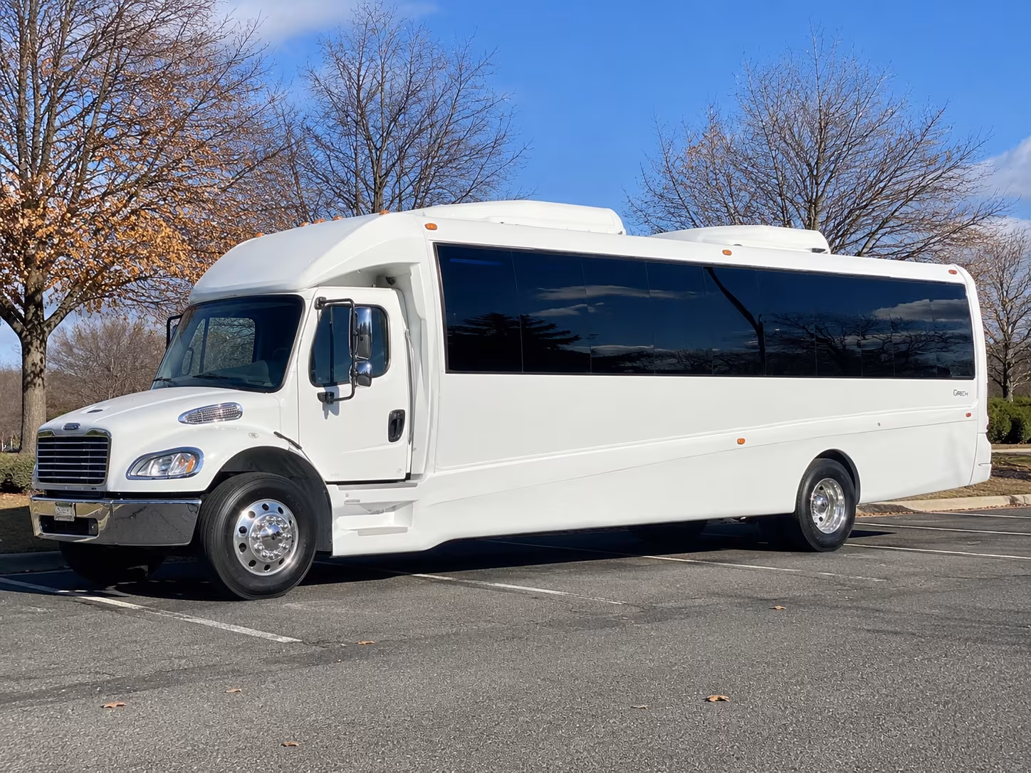 Norfolk Concert & Music Festival Transportation party bus exterior