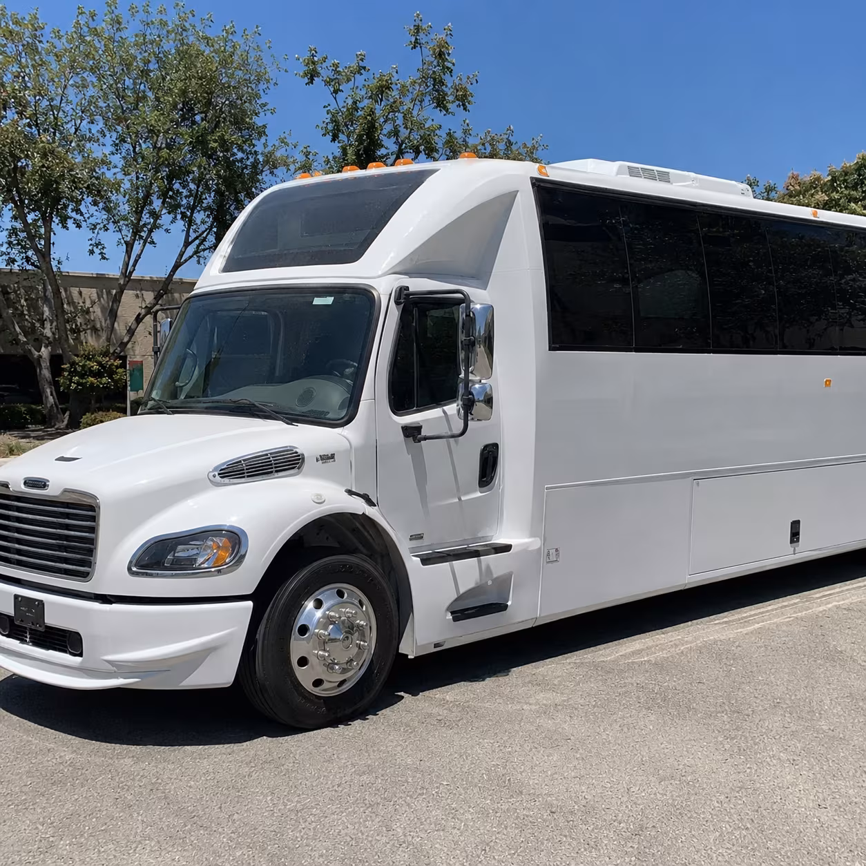 Norfolk Concert & Music Festival Transportation party bus exterior