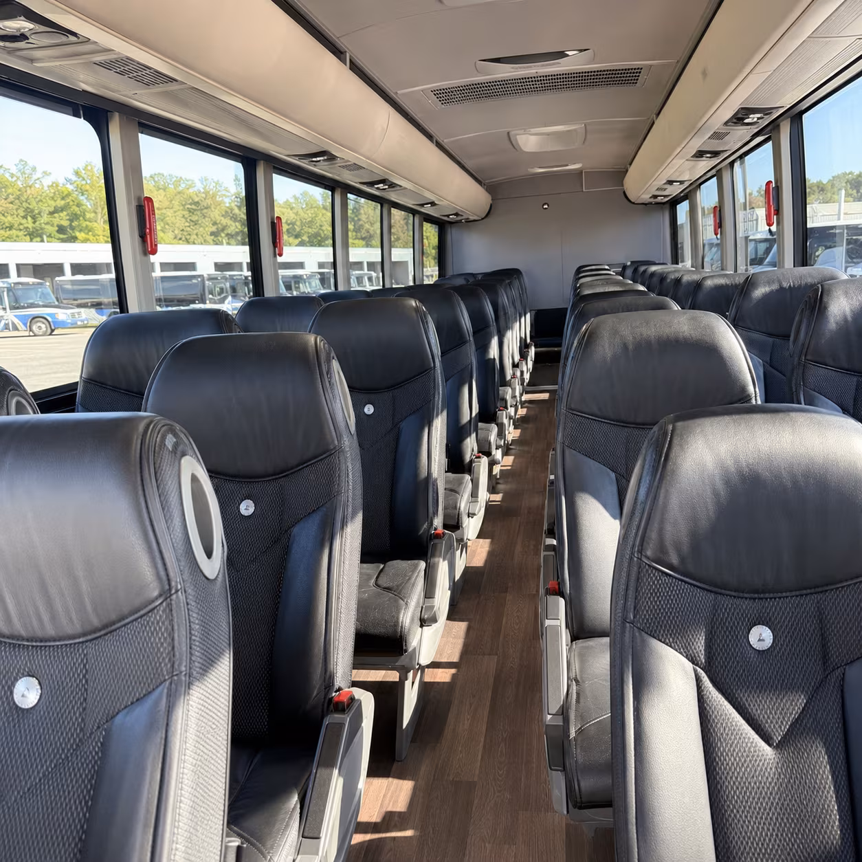 Norfolk Corporate Transportation party bus exterior