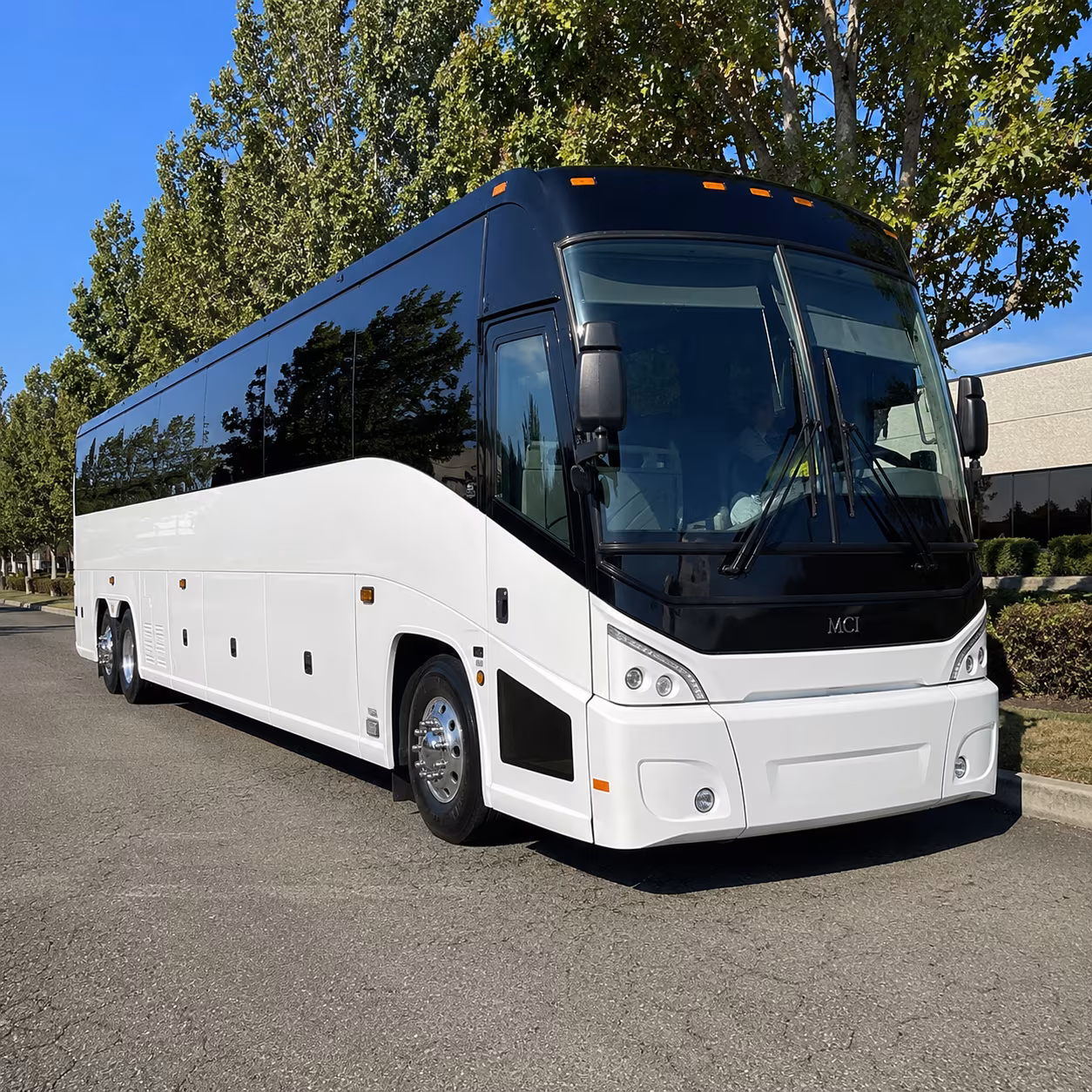 Norfolk Corporate Transportation party bus exterior