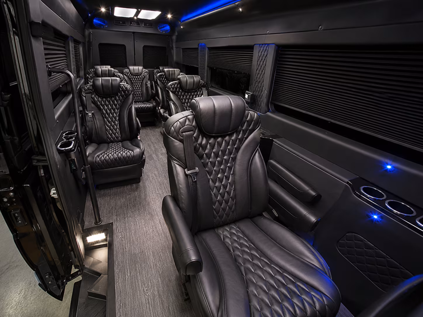 Norfolk Corporate Transportation party bus exterior