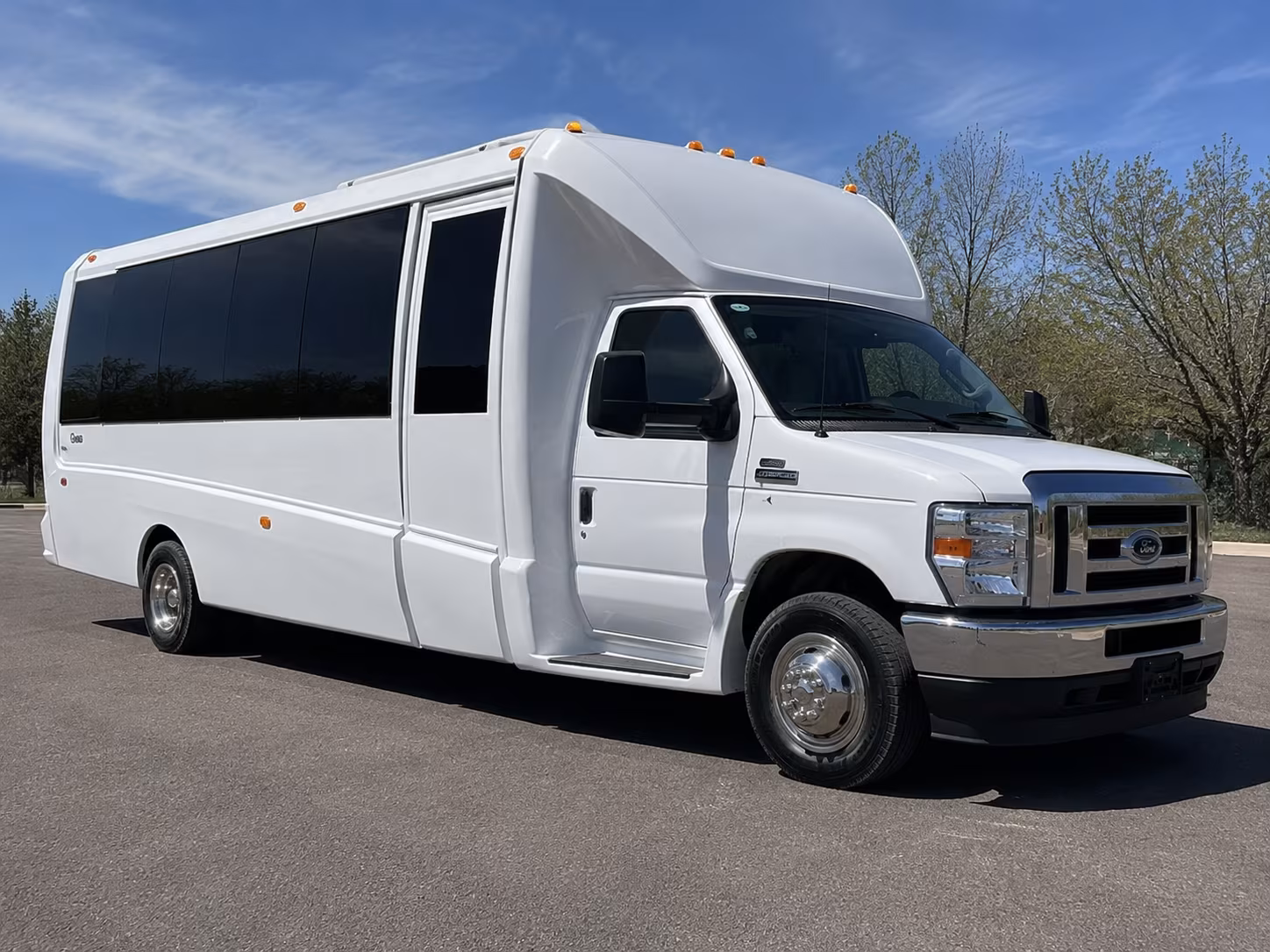 Norfolk Private Event Transportation party bus exterior