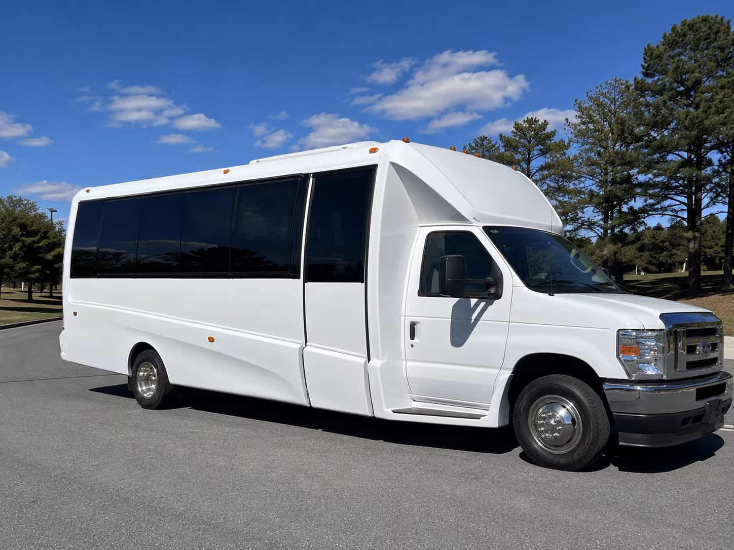 Norfolk Prom & Homecoming Transportation party bus exterior