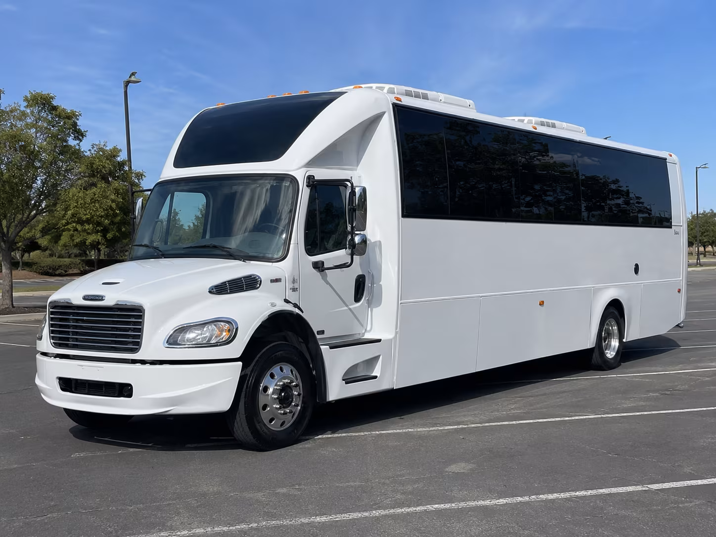 Norfolk Prom & Homecoming Transportation party bus exterior