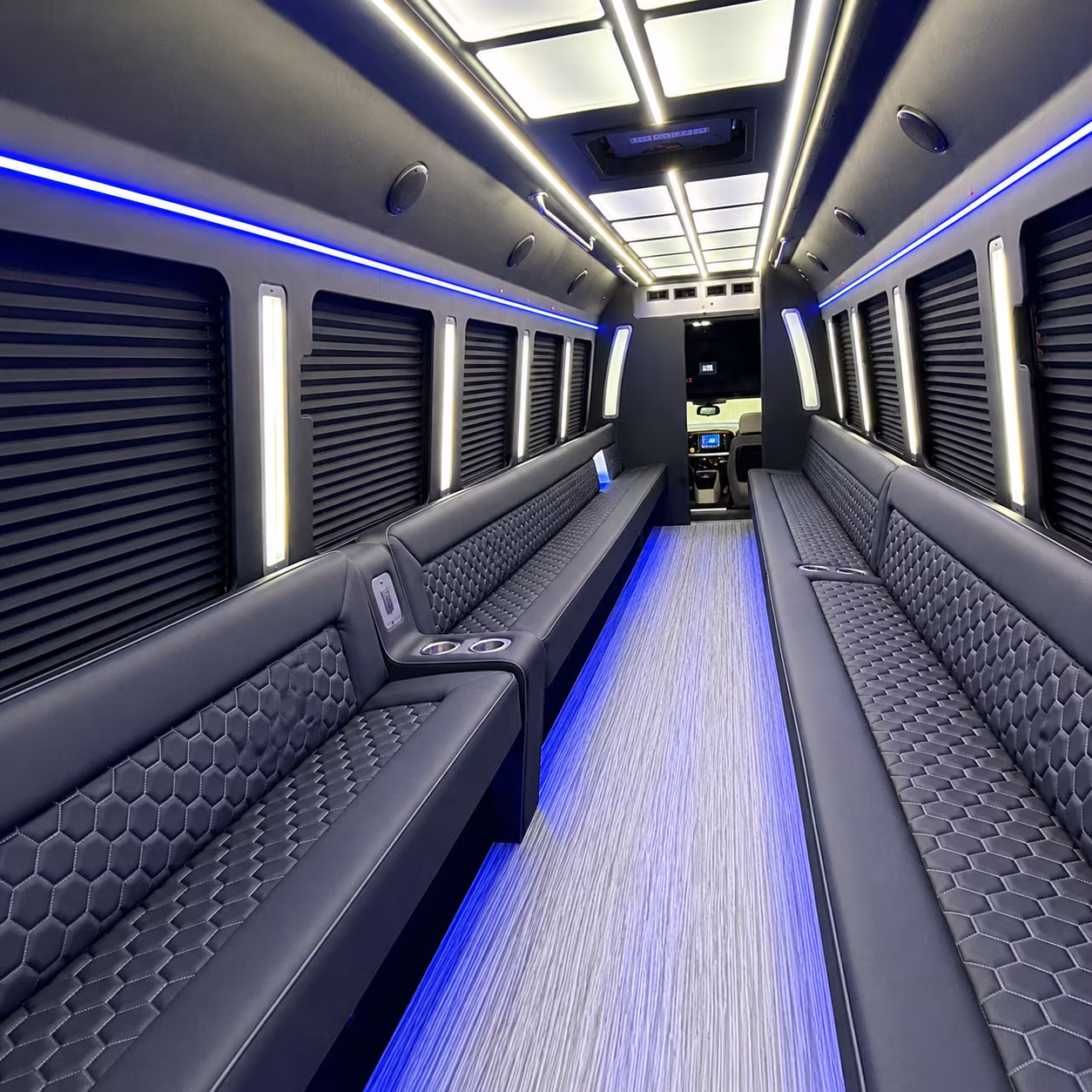 Norfolk Prom & Homecoming Transportation party bus exterior