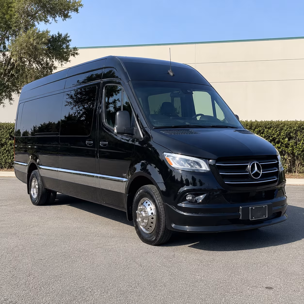 Norfolk School Event Transportation party bus exterior
