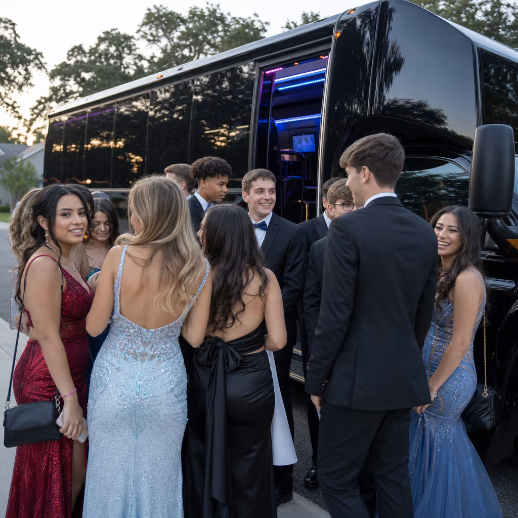 Norfolk Prom Party Bus Rental