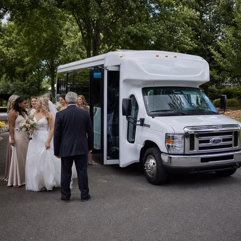 Norfolk Wedding Transportation fleet vehicle